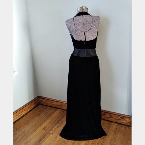 Vintage velvet gown - Picture 4 of 5